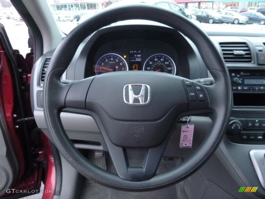 2008 CR-V LX 4WD - Tango Red Pearl / Gray photo #18