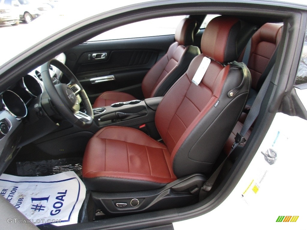 2016 Mustang GT Premium Coupe - Oxford White / Dark Saddle photo #14