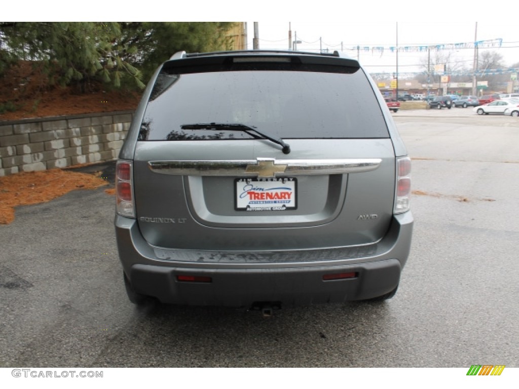 2005 Equinox LT AWD - Dark Silver Metallic / Light Gray photo #6