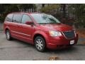 2010 Inferno Red Crystal Pearl Chrysler Town & Country Touring  photo #2
