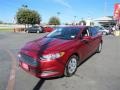 2013 Ruby Red Metallic Ford Fusion S  photo #4