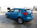 2016 Blue Candy Ford Focus SE Hatch  photo #5