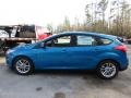 2016 Blue Candy Ford Focus SE Hatch  photo #6