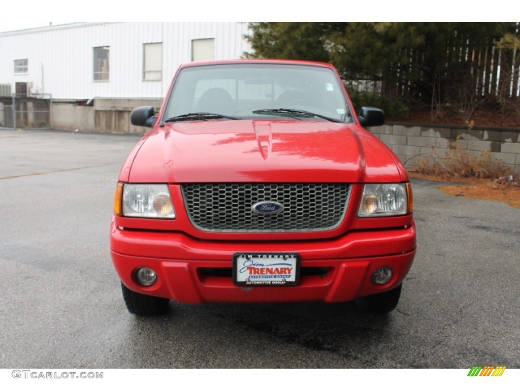 2003 Ranger Edge Regular Cab - Bright Red / Dark Graphite photo #8