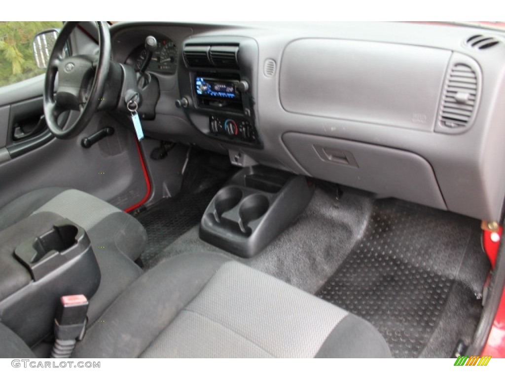 2003 Ranger Edge Regular Cab - Bright Red / Dark Graphite photo #10