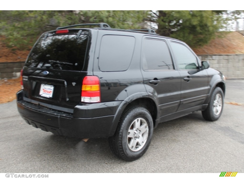 2005 Escape Limited 4WD - Black / Medium/Dark Pebble Beige photo #3