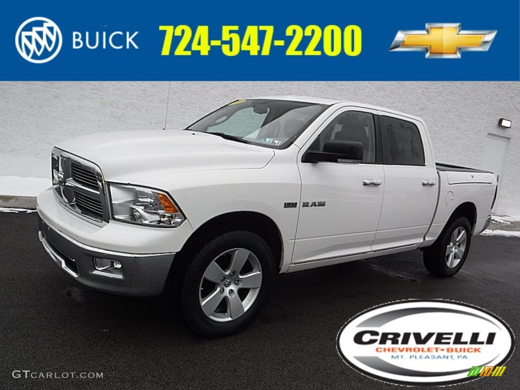 Stone White Dodge Ram 1500