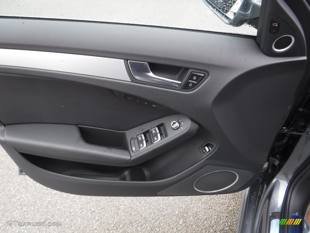 2016 Audi A4 2.0T Premium quattro Black Door Panel Photo #110852666
