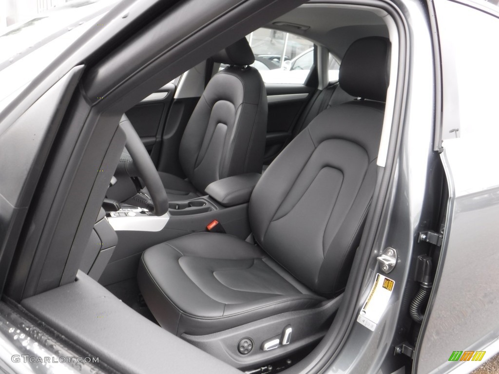 Black Interior 2016 Audi A4 2.0T Premium quattro Photo #110852733