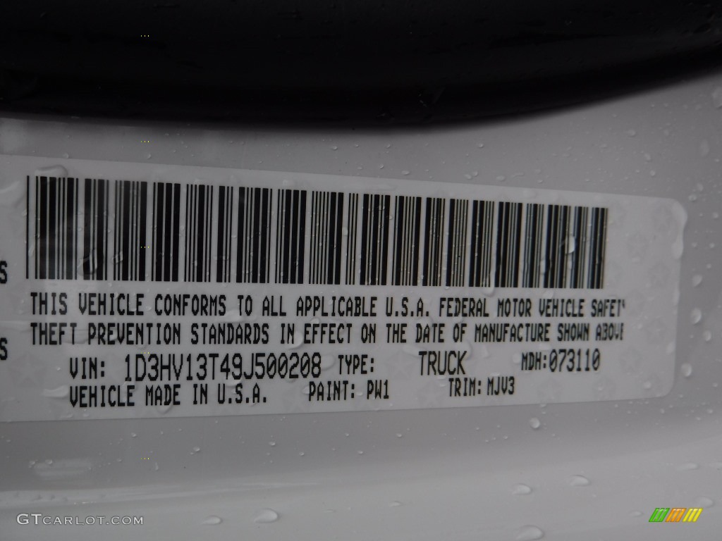 2009 Ram 1500 Lone Star Edition Crew Cab 4x4 - Stone White / Dark Slate Gray photo #44