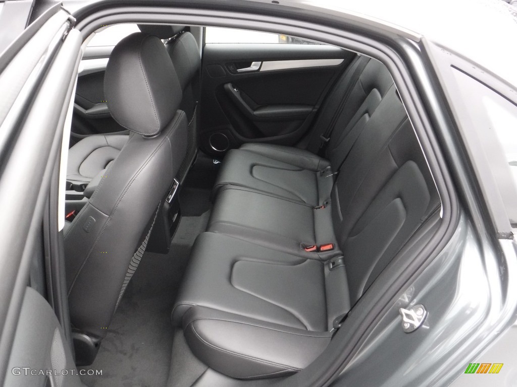 Black Interior 2016 Audi A4 2.0T Premium quattro Photo #110853068