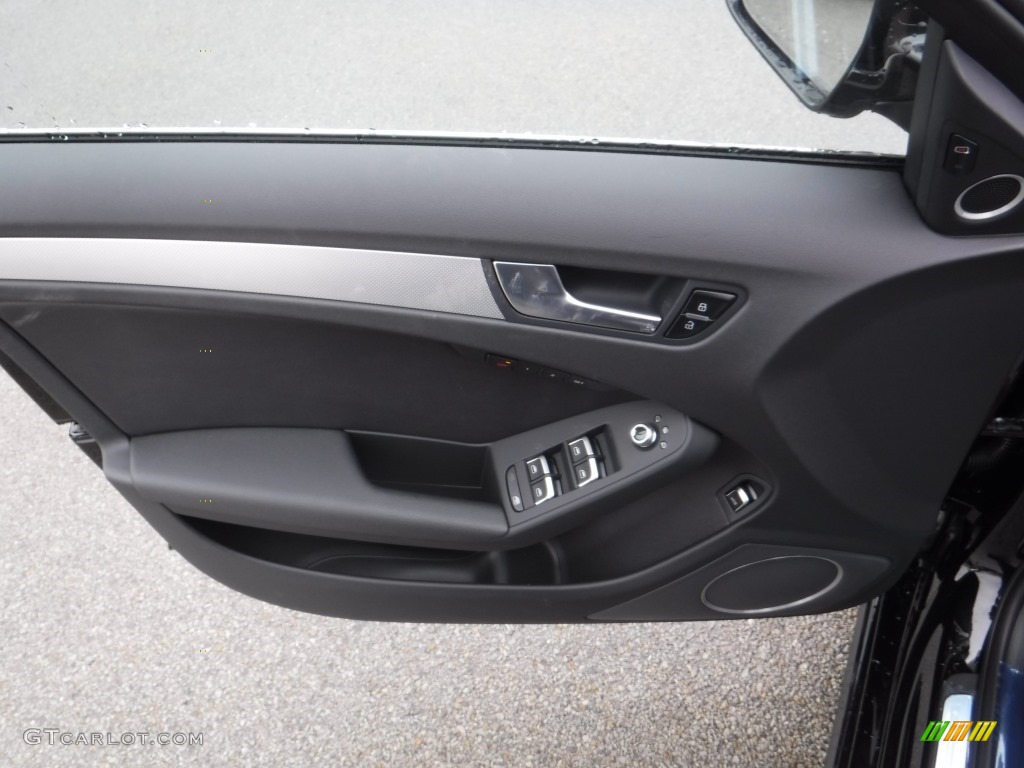 2016 Audi A4 2.0T Premium quattro Black Door Panel Photo #110853869