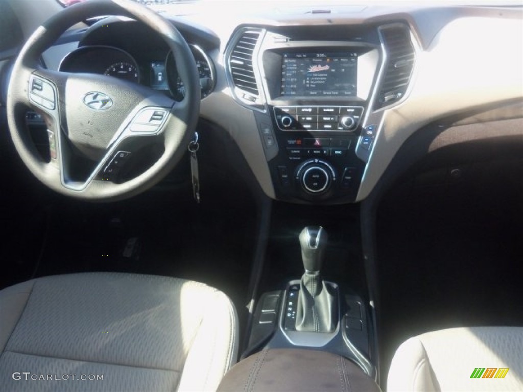 Beige Interior 2017 Hyundai Santa Fe Sport FWD Photo #110854271