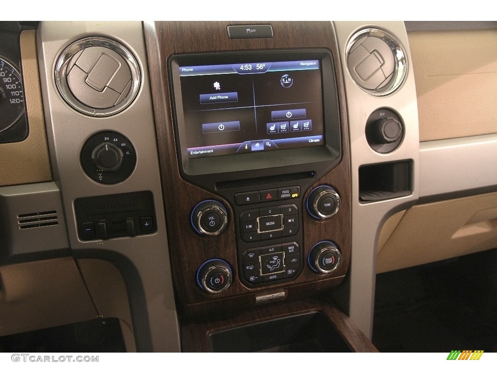 2013 Ford F150 FX4 SuperCab 4x4 Controls Photo #110854385
