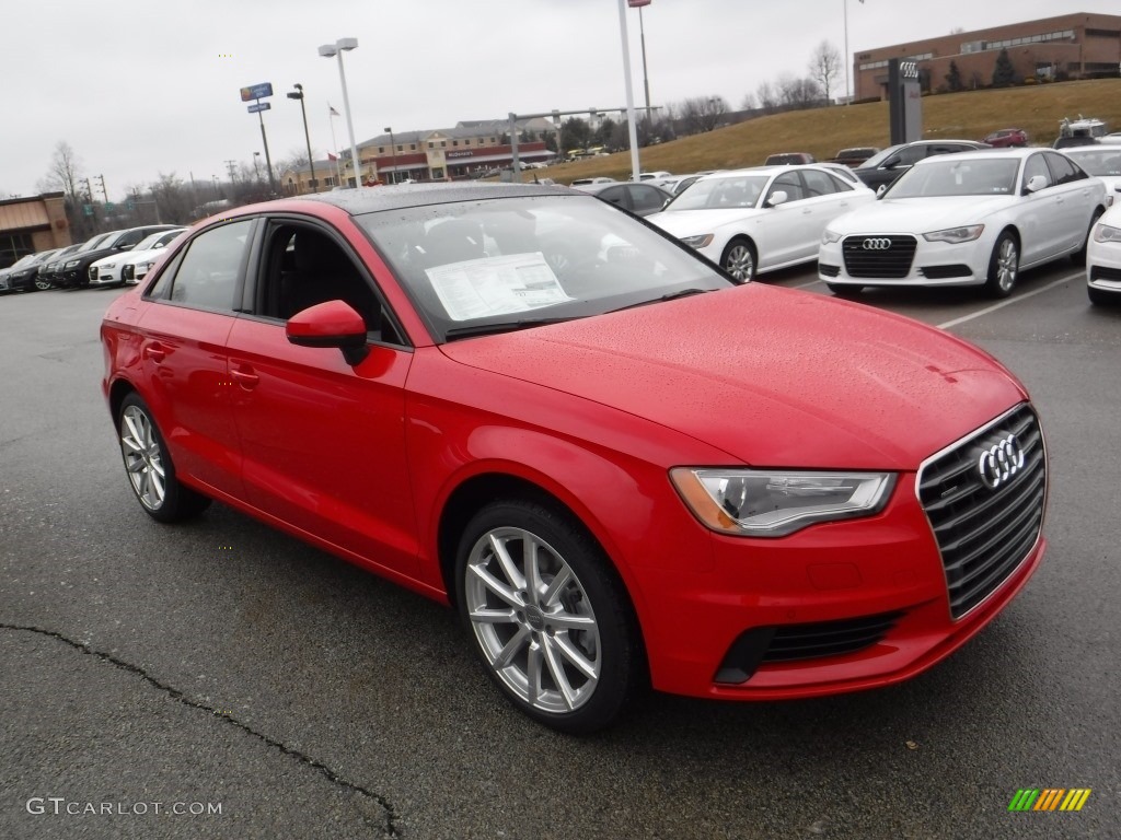 Brilliant Red 2016 Audi A3 2.0 Premium quattro Exterior Photo #110854598