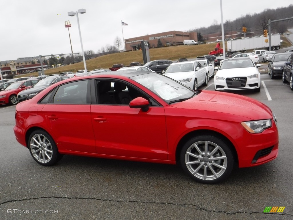 2016 A3 2.0 Premium quattro - Brilliant Red / Black photo #9