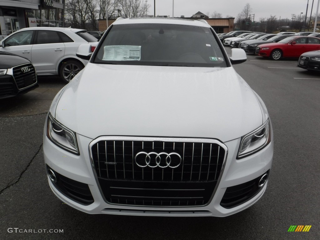 2016 Q5 2.0 TFSI Premium quattro - Glacier White Metallic / Black photo #6