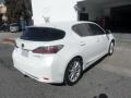 2011 Starfire White Pearl Lexus CT 200h Hybrid Premium  photo #2