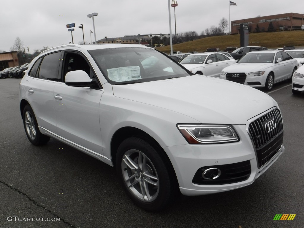 Glacier White Metallic 2016 Audi Q5 2.0 TFSI Premium quattro Exterior Photo #110855603