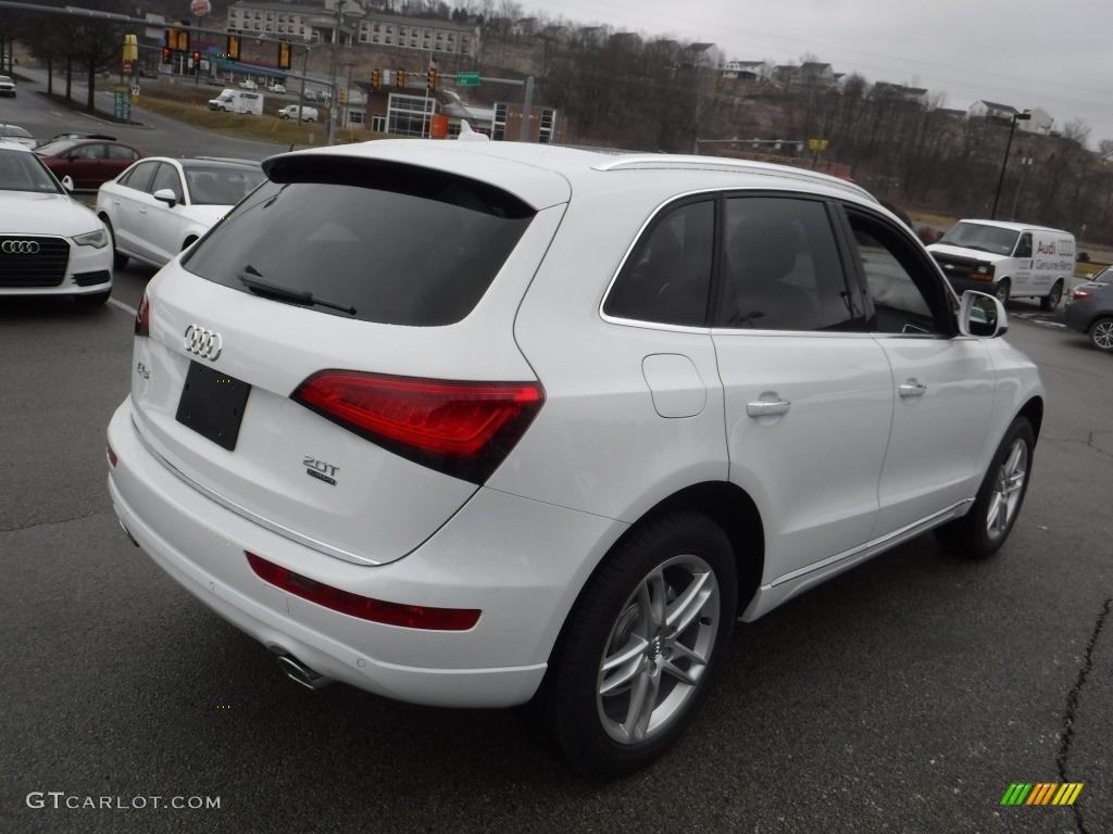 2016 Q5 2.0 TFSI Premium quattro - Glacier White Metallic / Black photo #12