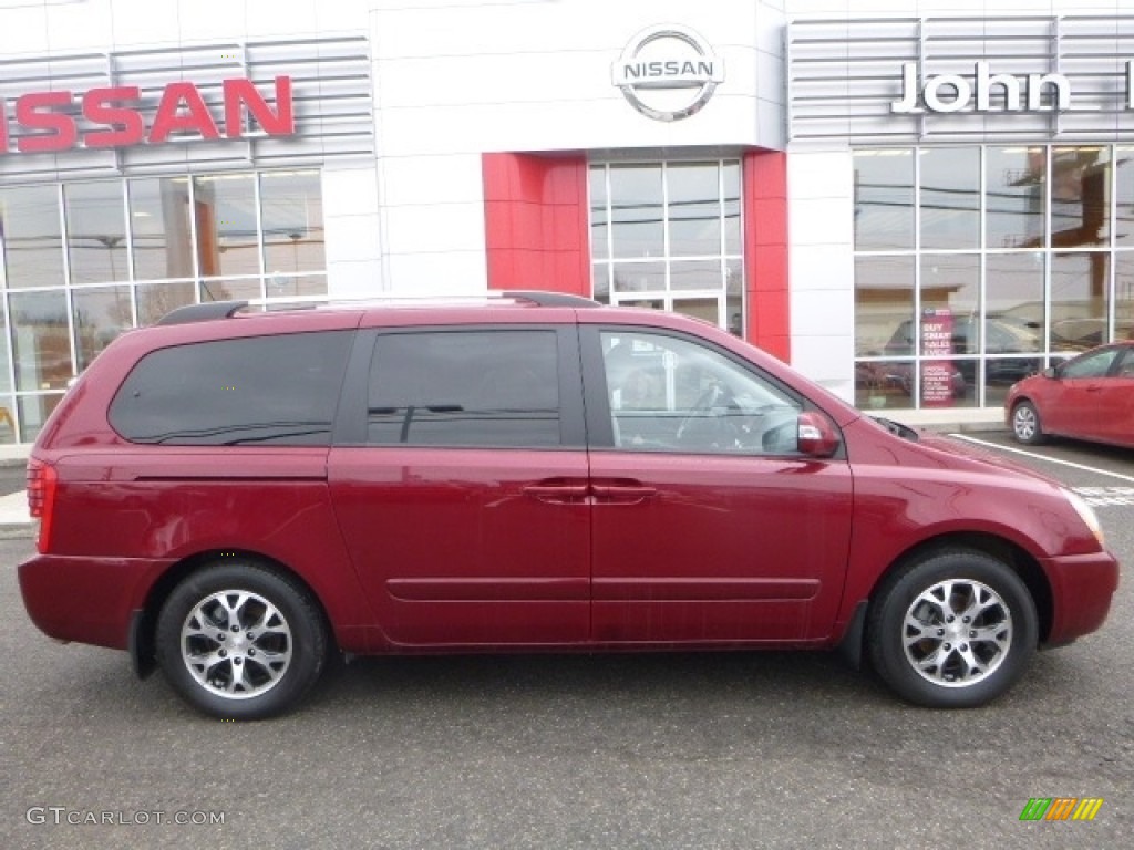 2014 Sedona LX - Claret Red / Gray photo #7