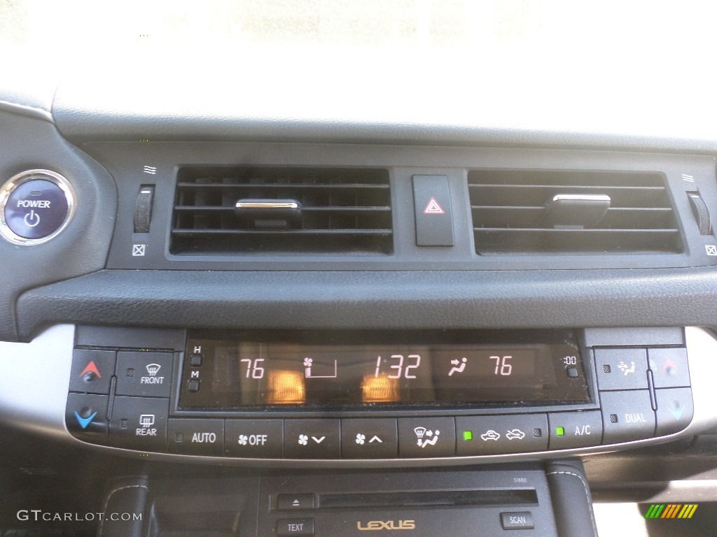 2011 CT 200h Hybrid Premium - Starfire White Pearl / Black photo #15