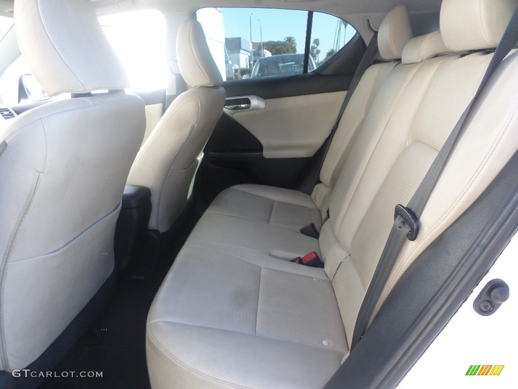 2011 CT 200h Hybrid Premium - Starfire White Pearl / Black photo #18