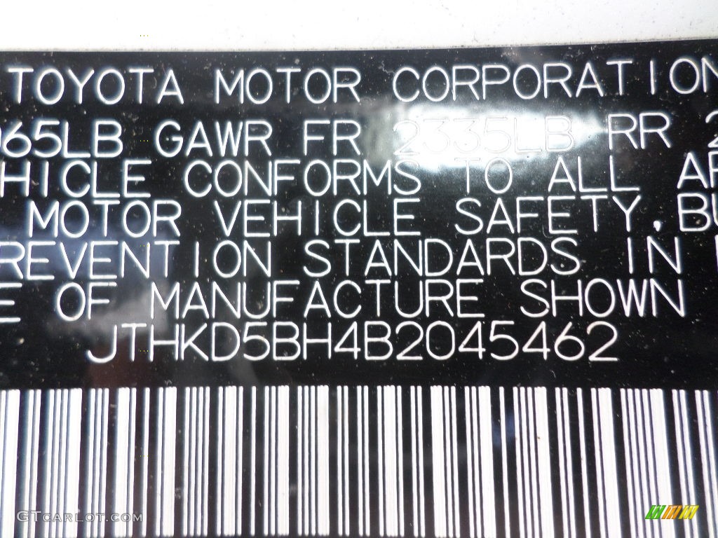 2011 CT 200h Hybrid Premium - Starfire White Pearl / Black photo #26