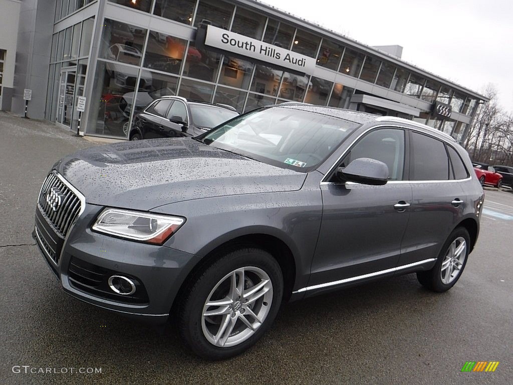 2016 Q5 2.0 TFSI Premium quattro - Monsoon Gray Metallic / Black photo #1