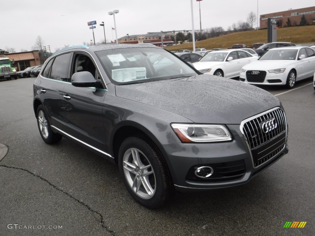 2016 Q5 2.0 TFSI Premium quattro - Monsoon Gray Metallic / Black photo #8