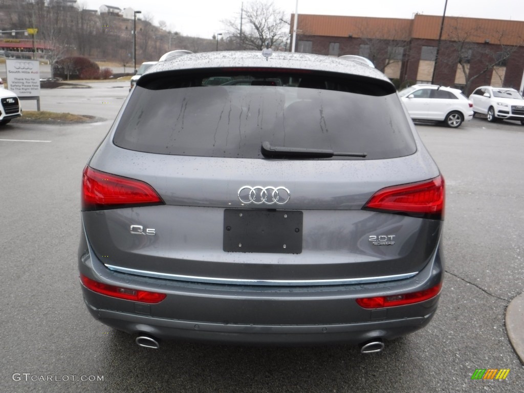 2016 Q5 2.0 TFSI Premium quattro - Monsoon Gray Metallic / Black photo #13