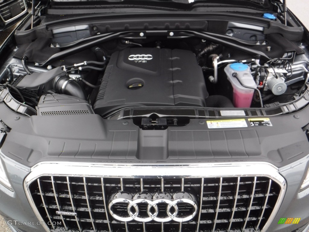2016 Q5 2.0 TFSI Premium quattro - Monsoon Gray Metallic / Black photo #16