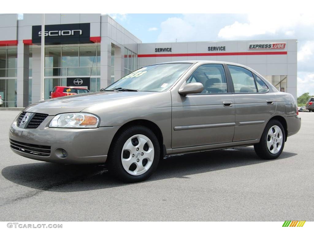 2005 Sentra 1.8 S - Bronze Shimmer / Taupe photo #1