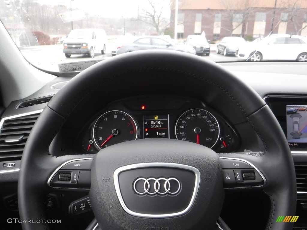 2016 Q5 2.0 TFSI Premium quattro - Monsoon Gray Metallic / Black photo #30