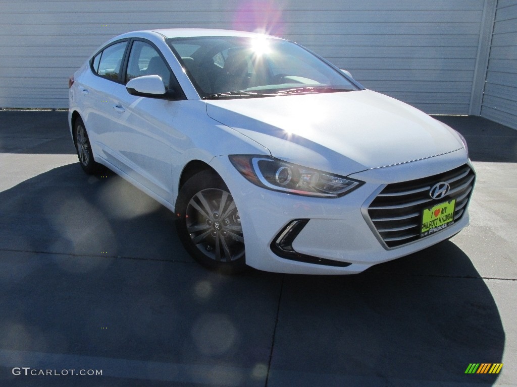 2017 Elantra SE - White / Beige photo #2