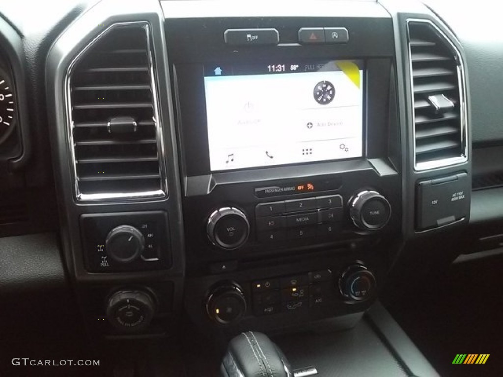 2016 F150 XLT SuperCrew 4x4 - Magnetic / Black photo #25
