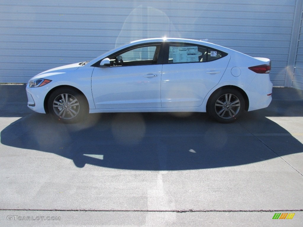 2017 Elantra SE - White / Beige photo #6