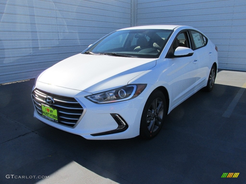 2017 Elantra SE - White / Beige photo #7