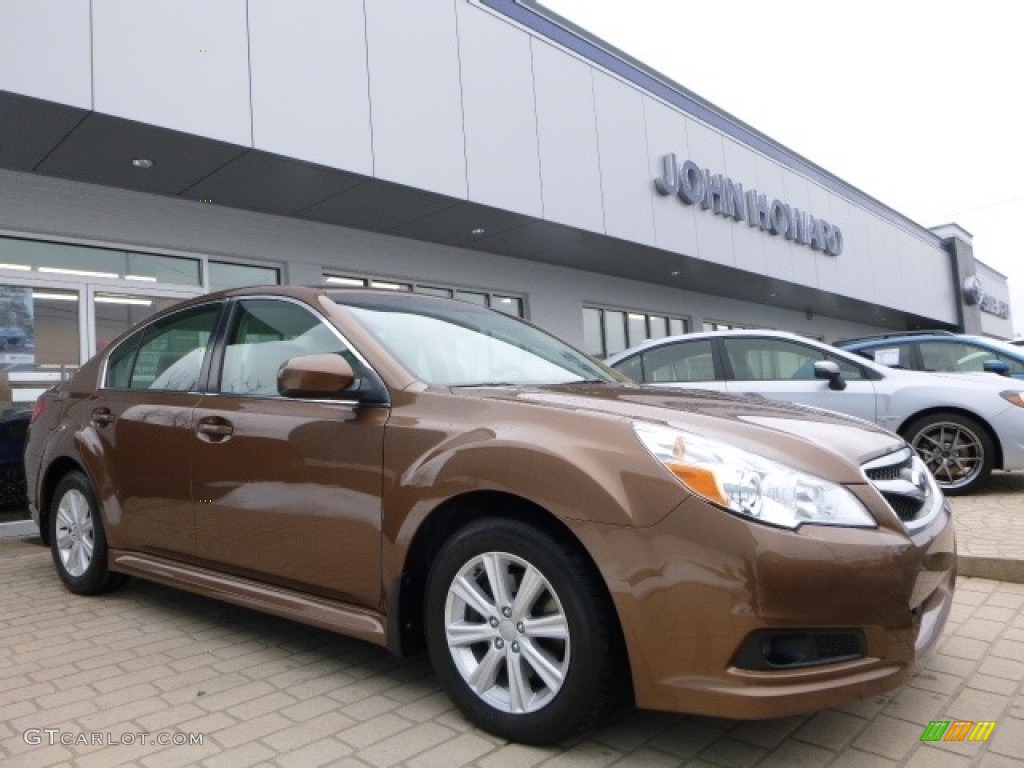 2012 Legacy 2.5i - Caramel Bronze Pearl / Warm Ivory photo #1