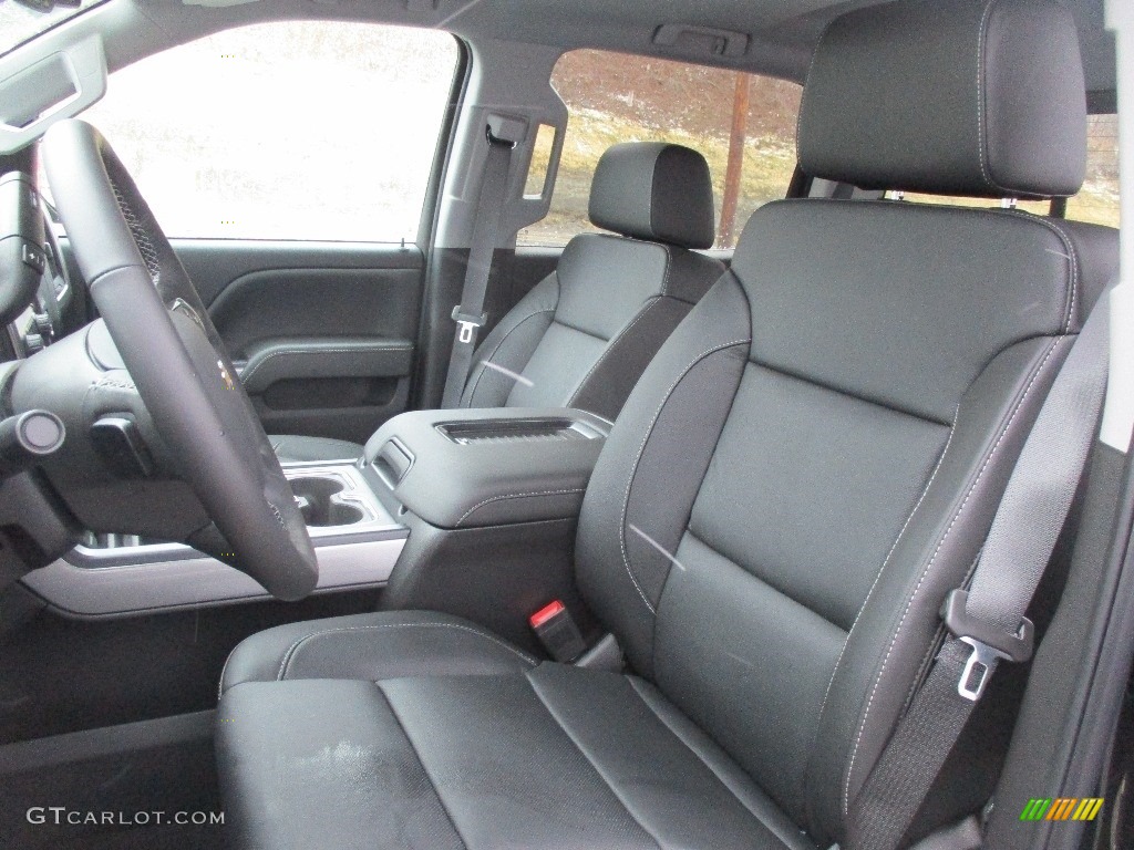 Jet Black Interior 2016 Chevrolet Silverado 2500HD LTZ Crew Cab 4x4 Photo #110858066