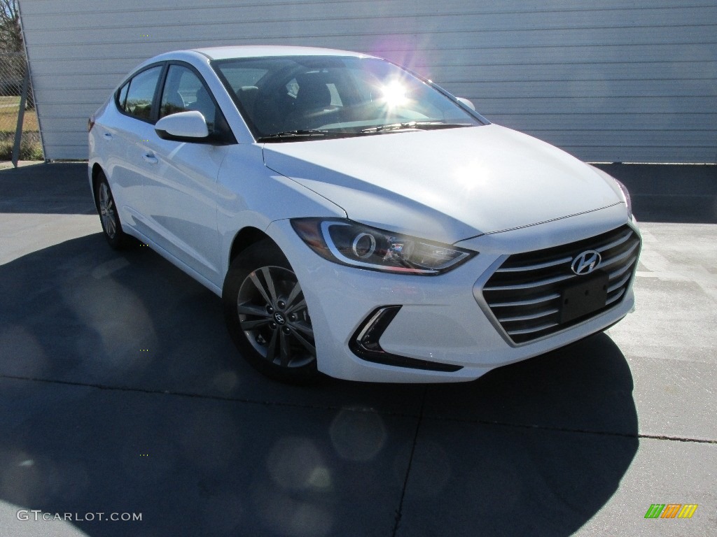 2017 Elantra SE - White / Gray photo #1