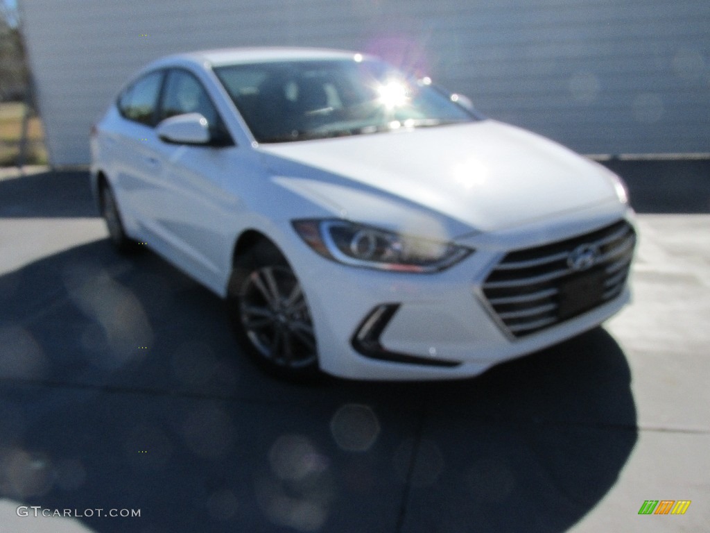 2017 Elantra SE - White / Gray photo #2
