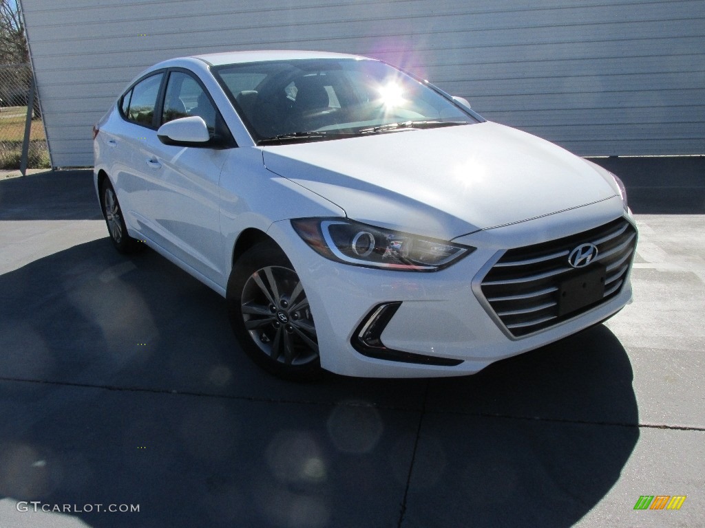 2017 Elantra SE - White / Gray photo #3