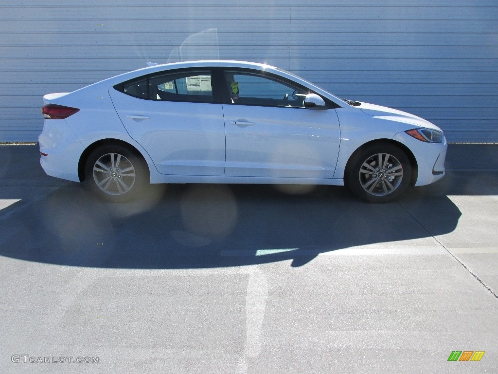 2017 Elantra SE - White / Gray photo #4