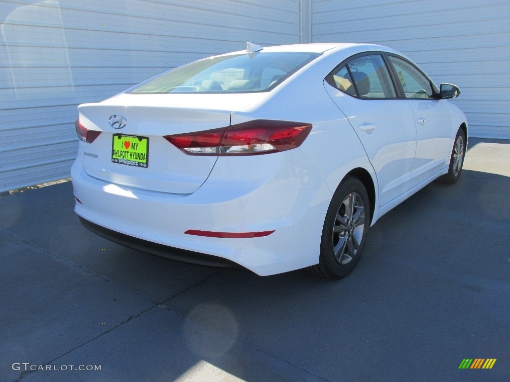2017 Elantra SE - White / Gray photo #5