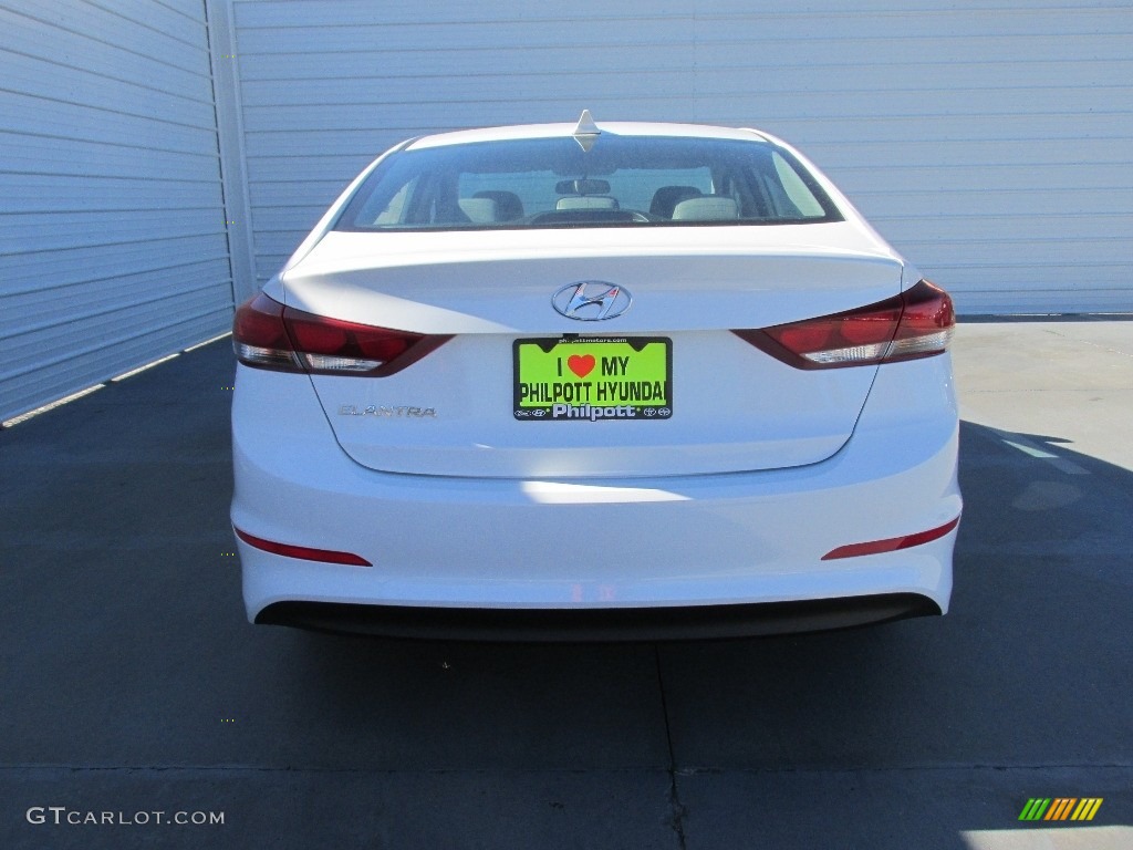 2017 Elantra SE - White / Gray photo #6