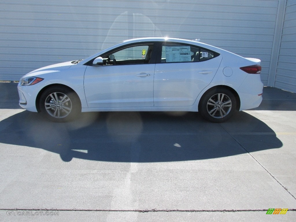 2017 Elantra SE - White / Gray photo #7