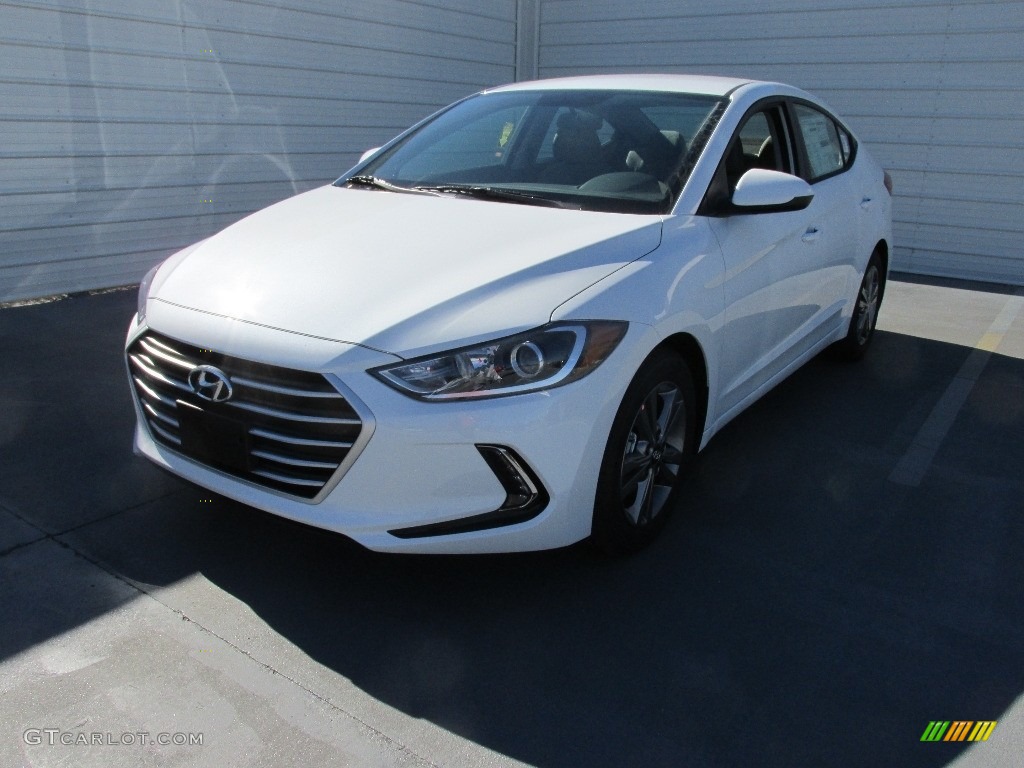 2017 Elantra SE - White / Gray photo #8
