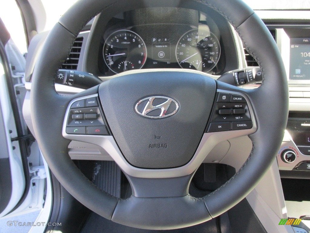 2017 Elantra SE - White / Gray photo #30