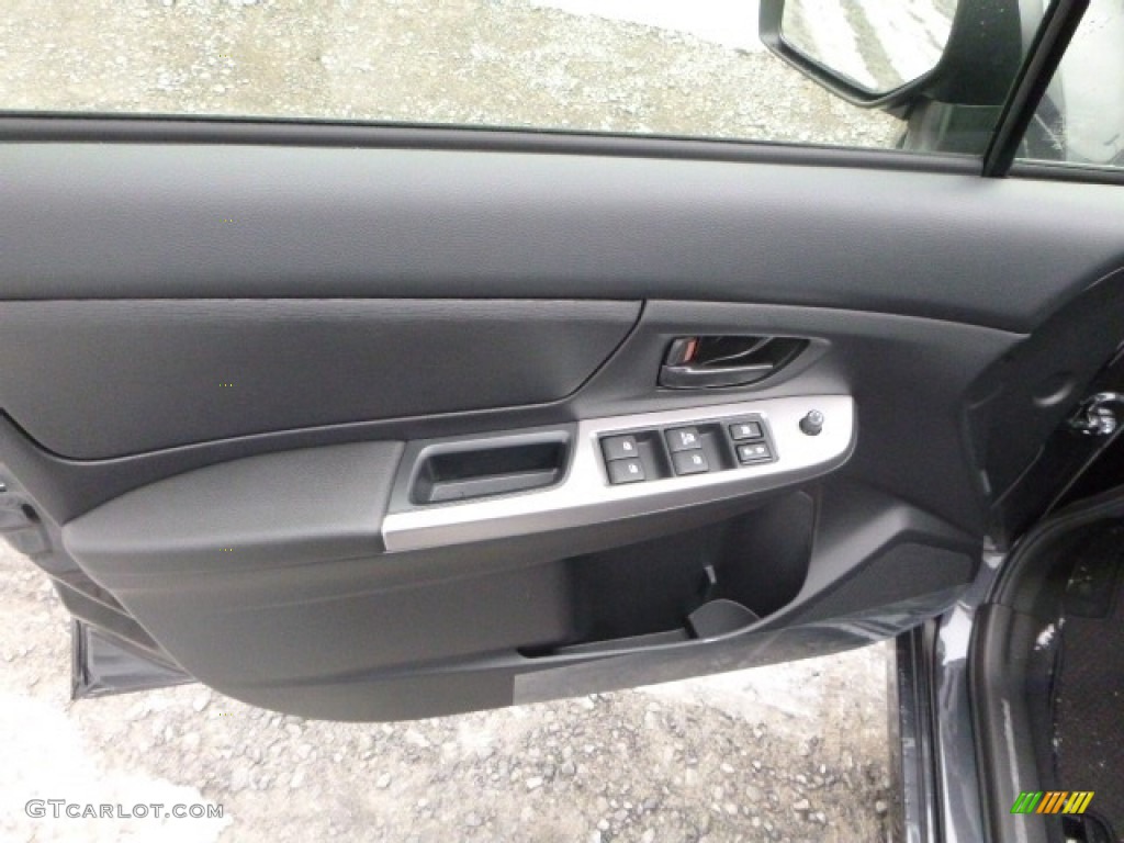 2016 Impreza 2.0i 4-door - Dark Gray Metallic / Black photo #13